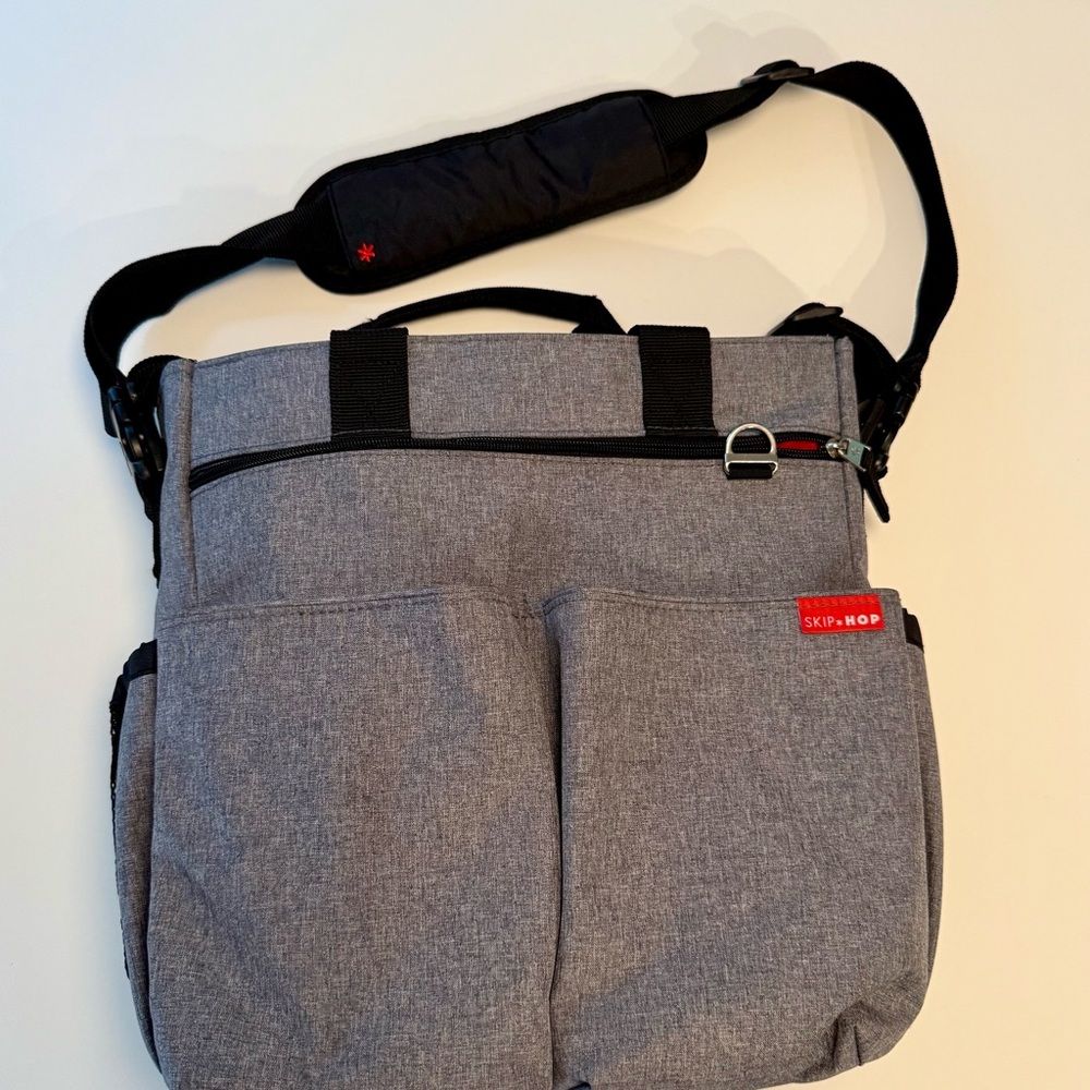 Skip Hop Gray Diaper Bag